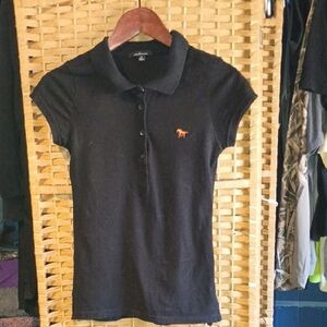Ambiance Black Button Down Shirt